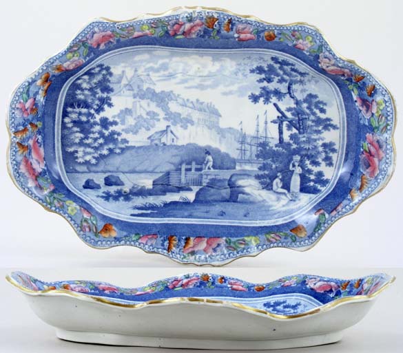 Dish Lymouth North Devon c1820